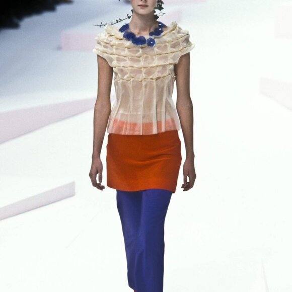 Issey Miyake 2002 rusched tube dress - Picture 9 of 9